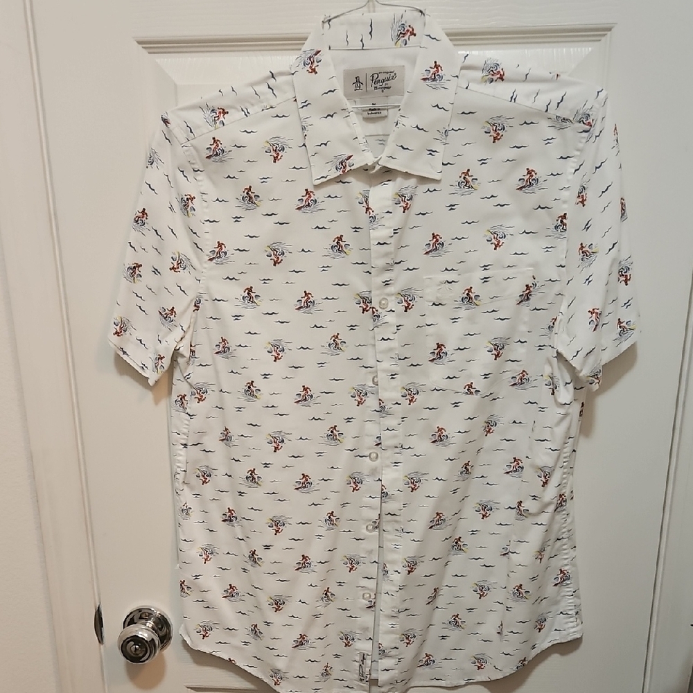 🌟HP🌟Original Penguin Men's Short Sleeve Shirt Medium